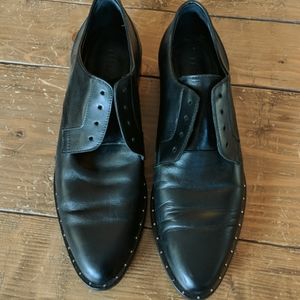 Freda Salvador oxford shoes, 8.5, black leather